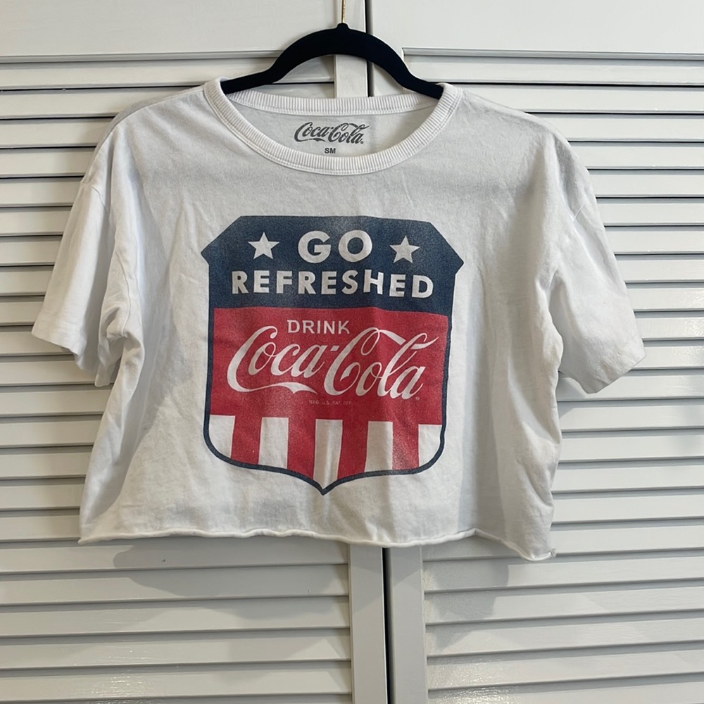Vintage Coca-Cola cropped tee